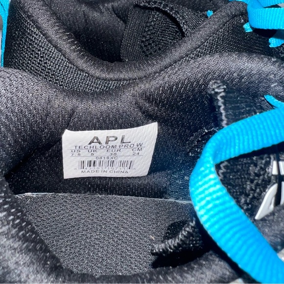 APL Techloom Pro W Women's Black Gray Blue Athletic Shoes Size 7.5 - Picture 4 of 11